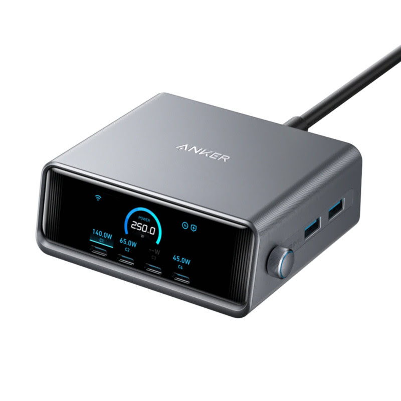 Anker Prime 250W GaNPrime Desktop Charging Station