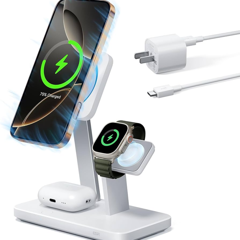 ESR 25W 3-in-1 MagSafe Wireless Charger with CryoBoost