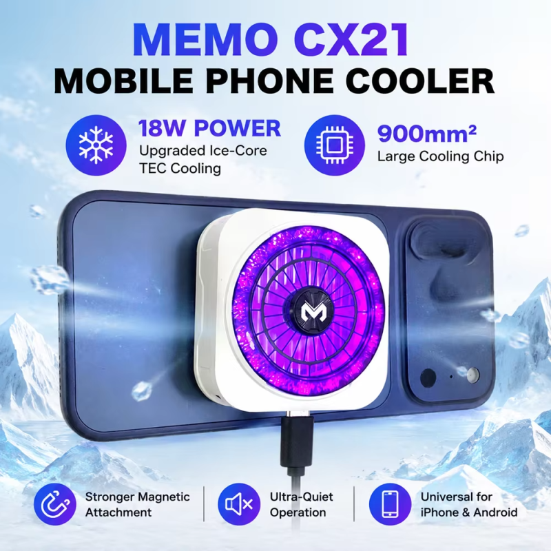 MEMO CX21 High Power 18W Magnetic Phone Cooler